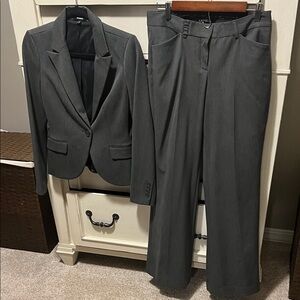 Classic Gray Women's Suit Set From Express